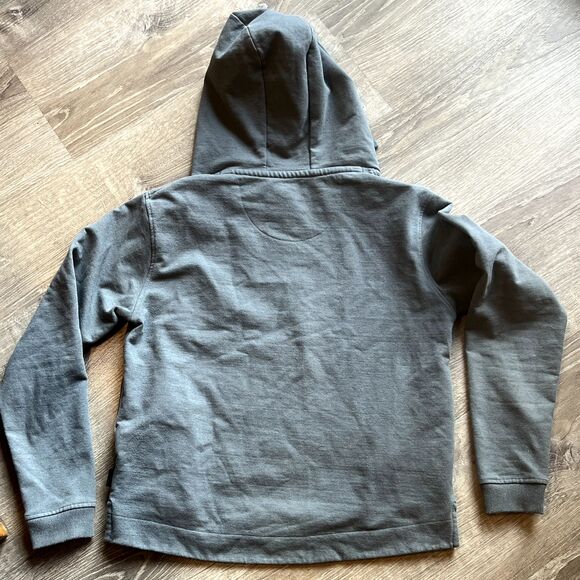 Patagonia Uprisal Hoodie Gray CA Fitz Roy Bear Long Sleeve Pullover Womens Small - Picture 5 of 8